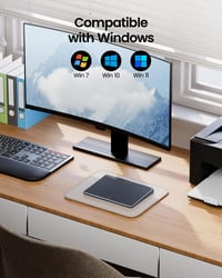 ProtoArc T1 Plus Bluetooth Touchpad - Hordozható Trackpad Windows PC-hez 7