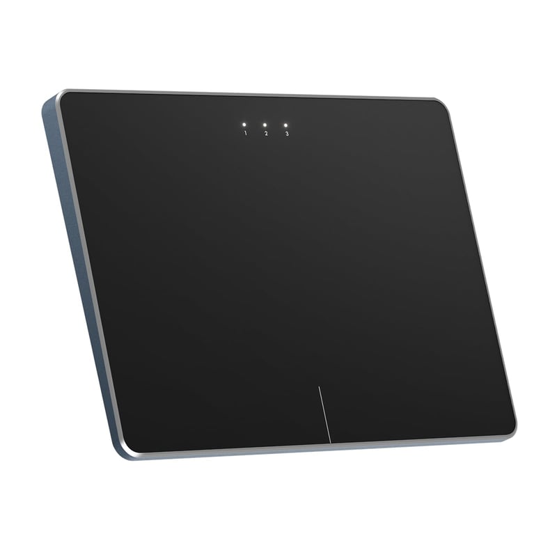 Bezdrôtový Bluetooth trackpad ProtoArc T1 Plus pre Windows 10/11 – čierny