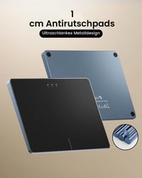 Bezdrôtový Bluetooth trackpad ProtoArc T1 Plus pre Windows 10/11 – čierny 4