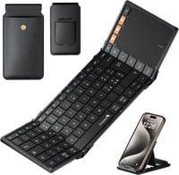 ProtoArc XK01 TP összecsukható Bluetooth billentyűzet touchpaddal, hordozható tablet billentyűzet iOS Android Windows - fekete 1