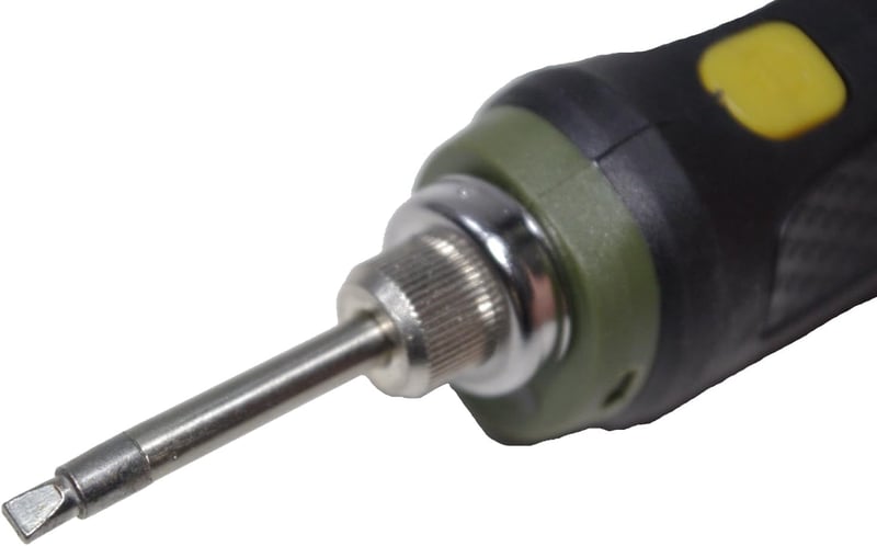 Proxxon EL/A Akkumulátoros Elektronikus Forrasztópisztoly 3.6V LED-es