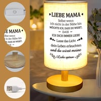 PRSTENLY Asztali Lámpa Anyukának - Születésnapi és Anyák Napja Ajándék 7