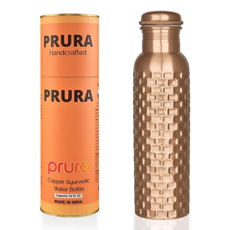 PRURA bakrena boca za piće, nepropusna - 950 ml