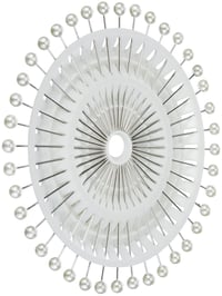Prym 028601 Pribadače s bisernom glavicom 0,58 x 40 mm, srebrne, igle za ručni rad 3
