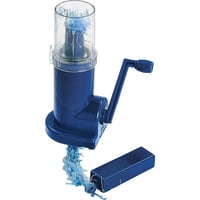 Prym 624145 Moară de tricotat manuală pentru lână, pentru andrele de 3-3,5 mm, pentru începători, albastru, compactă, 14x9x6 cm, dispozitiv pentru realizat șnururi tricotate cu manivelă 3