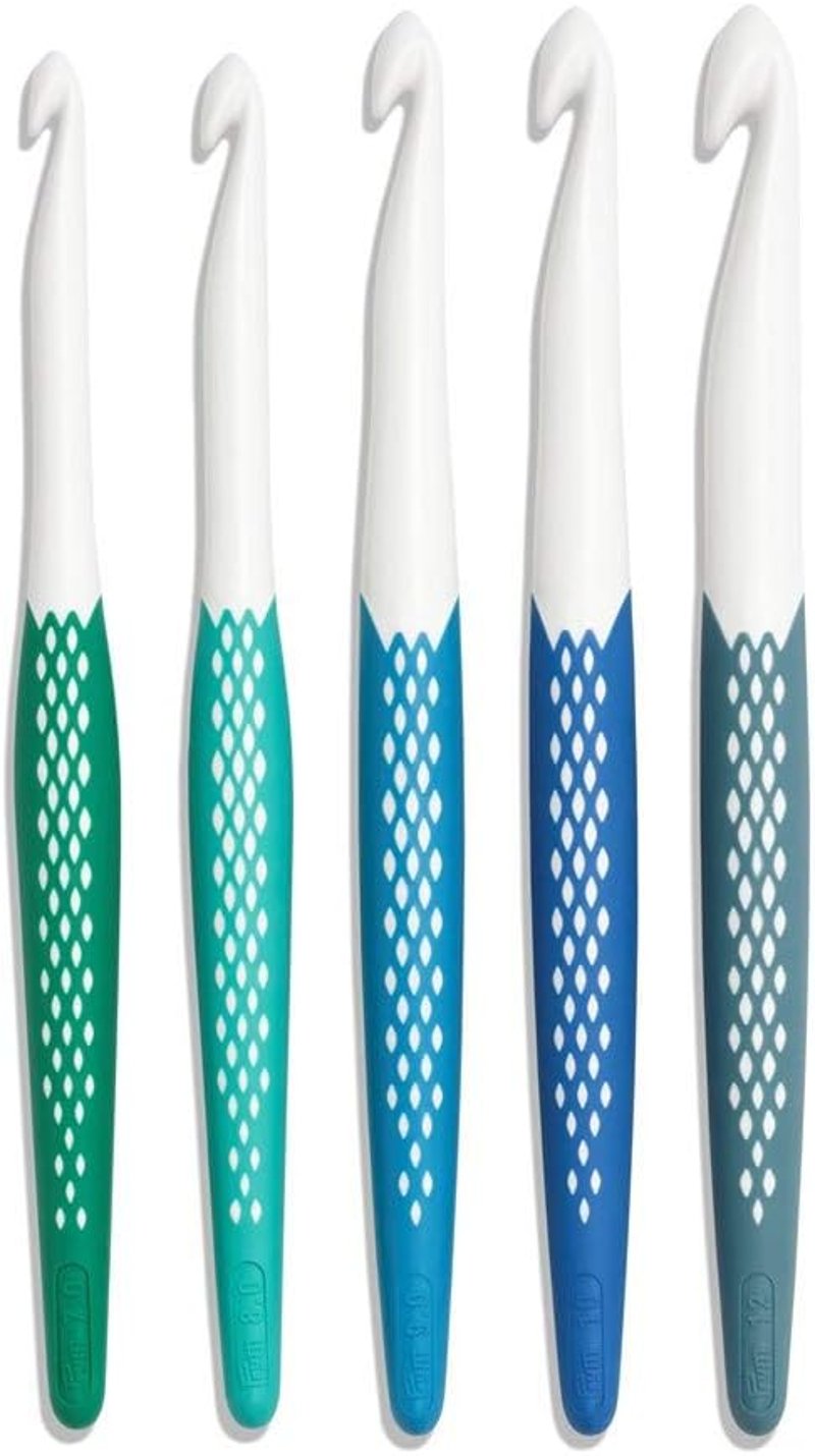 Prym Ergonomikus Horgolótű Szett Gyapjúhoz - 7,0 mm - 12,0 mm, Single