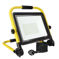 Psatfito G 200W LED stavebný reflektor 21600 lm, super jasné pracovné svetlo, 6000 K studená biela, IP66 vodotesný, s 3,5 m káblom a vypínačom, do dielne 1
