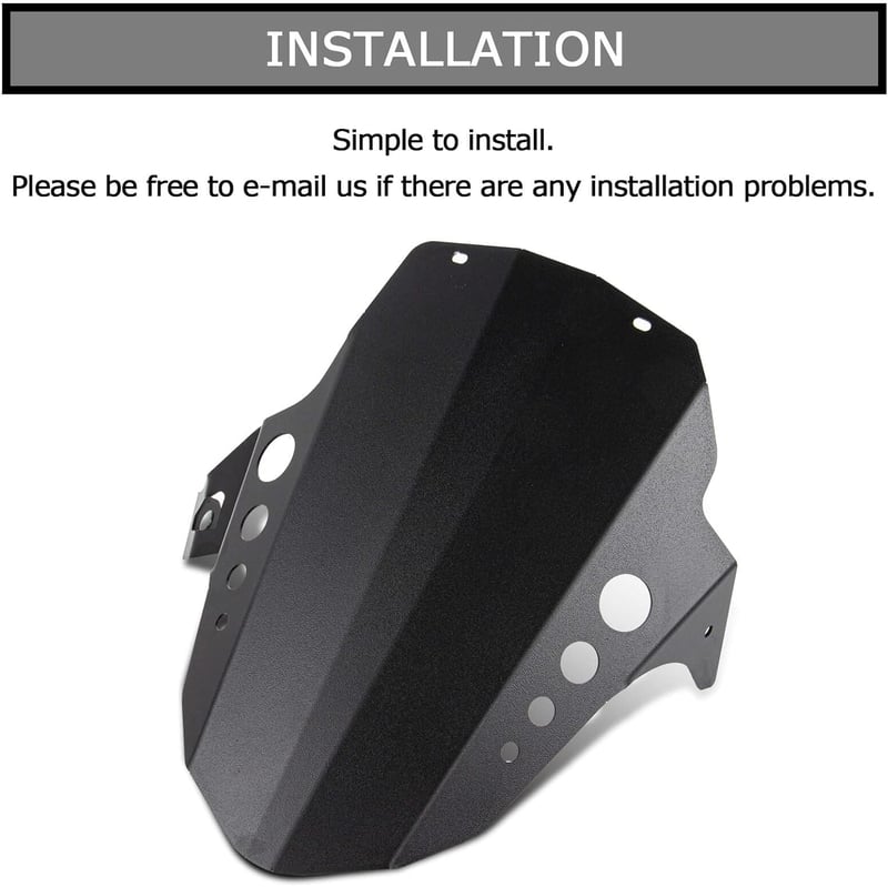PSLER hátsó sárvédő abroncsvédő sárfogó fekete X-ADV 750 Forza 750 NC 750