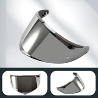 PSLER K6/K6s sisak plexi ezüst tükör motoros sisak kiegészítő 7