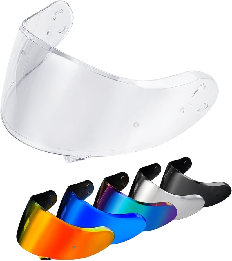 PSLER Shoei Neotec 2 Sisakhéj Tükrös Plexi Motoros Sisak Alkatrész Átlátszó