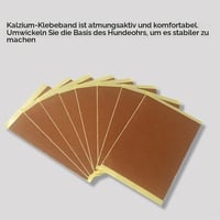 Pssopp Plasture pentru Corecția Urechilor la Câini, Dispozitiv de Susținere și Fixare pentru Urechi de Doberman, Suport Vertical (#3) 6