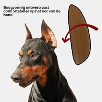 Pssopp Plasture pentru Corecția Urechilor la Câini, Dispozitiv de Susținere și Fixare pentru Urechi de Doberman, Suport Vertical (#3) 3