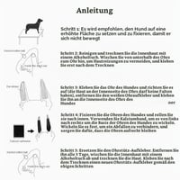 Pssopp Plasture pentru Corecția Urechilor la Câini, Dispozitiv de Susținere și Fixare pentru Urechi de Doberman, Suport Vertical (#3) 8