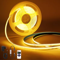 PSTAR COB LED szalag 2700K meleg fehér 1m dimmelhető 24V távirányítóval 1