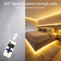 PSTAR COB LED szalag 2700K meleg fehér 1m dimmelhető 24V távirányítóval 4