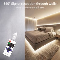 PSTAR COB LED szalag 3m, 24V, 4000K természetes fehér, 320 LED/m, távirányítóval 4