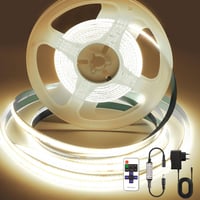 PSTAR COB LED szalag 3m, 24V, 4000K természetes fehér, 320 LED/m, távirányítóval 1