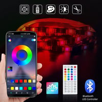PSTAR LED szalag 3 m, RGB, app és távirányítós, 45-65 colos TV háttérvilágítás 2