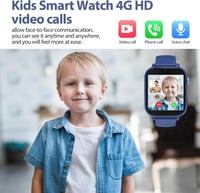 PTHTECHUS 4G GPS gyerek okosóra SOS hívással, videóval, lépésszámlálóval - fukszia 3