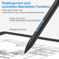 Pubiohs Surface Stylus Pen - Microsoft Surface Pro/Go/Laptop/Studio/Book, 4096 nyomásérzékenység 3