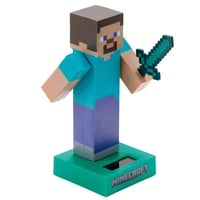 Puckator FF139 Steve Minecraft Solar Pal solárna figúrka viacfarebná dekorácia 1