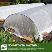 PUERHUACI Téli növényvédő fleece 2,5x7,5m fagyvedelem kerthez 4
