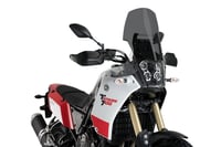 Parbriz Touring Puig 3727F pentru Yamaha Ténéré 700, aerodinamică optimizată, fumuriu închis — suprafață zgâriată (stare: vezi a 2-a poză) 1