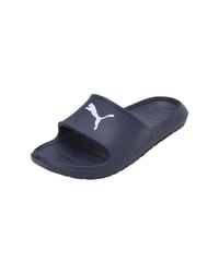 Papuci unisex PUMA Divecat V2 Cat Lite - mărimea EU 37, culoare Peacoat-Alb, sandale tip slip-on 1