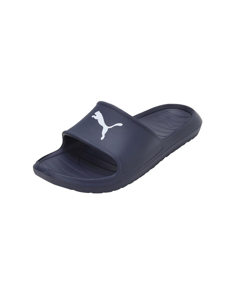 Papuci unisex PUMA Divecat V2 Cat Lite - mărimea EU 37, culoare Peacoat-Alb, sandale tip slip-on