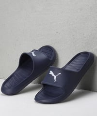 Papuci unisex PUMA Divecat V2 Cat Lite - mărimea EU 37, culoare Peacoat-Alb, sandale tip slip-on 2