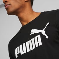 Pánske tričko Puma ESS Logo - Puma Black - veľkosť XXL 5