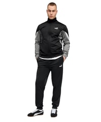 Pánska tepláková súprava PUMA Essentials Block – veľkosť XXL, čierna – pletená tréningová súprava (1 ks) 1