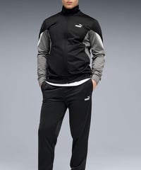 Pánska tepláková súprava PUMA Essentials Block – veľkosť XXL, čierna – pletená tréningová súprava (1 ks) 5