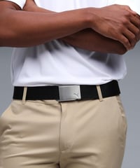 Curea de golf reversibilă pentru bărbați PUMA cu inserție textilă - Curea din chingi cu două fețe 3