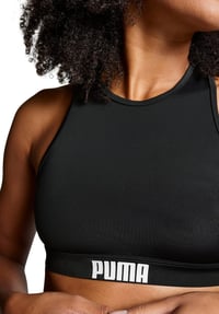 PUMA Magas Nyakú Női Sportmelltartó - L, Black 2