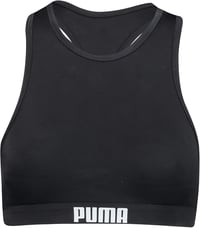 PUMA Magas Nyakú Női Sportmelltartó - L, Black 1