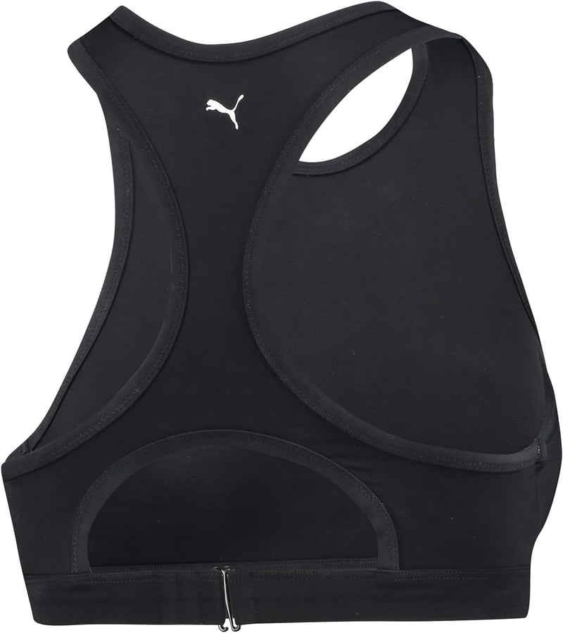 PUMA Magas Nyakú Női Sportmelltartó - L, Black