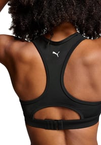 PUMA Magas Nyakú Női Sportmelltartó - L, Black 6