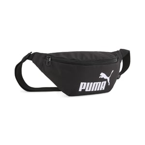 Borsetă unisex pentru copii PUMA Phase, negru 091165 - defect cosmetic: capătul cataramei este ușor desfăcut, dar produsul este funcțional (stare: vezi a 2-a imagine)