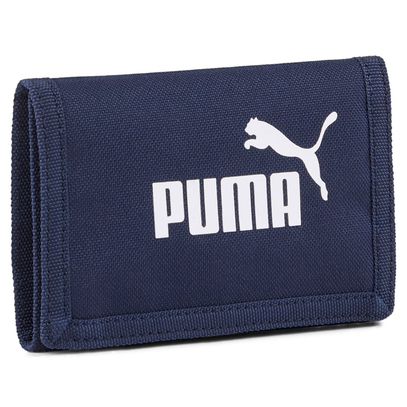 Detská peňaženka PUMA Phase Wallet – námornícka modrá, veľkosť OSFA, unisex peňaženka pre chlapcov aj dievčatá