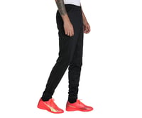 Pantaloni de trening unisex PUMA Teamrise Poly – Negru-Alb, Mărimea L 6