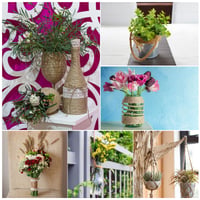 Frânghie de sisal pentru zgâriat PUPAINT 6 mm, 30 metri, sfoară naturală de cânepă pentru pisici, înlocuire pentru stâlpi de zgâriat, grădină, decor, DIY 6