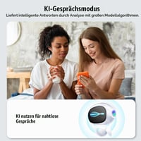 Prekladacie slúchadlá Puqo AI, 3 v 1 tlmočník v reálnom čase so 164 jazykmi a aplikáciou, 7 režimov prekladu, 48-hodinová výdrž, Bluetooth 5.3, na cestovanie a štúdium 4