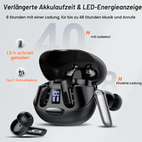 Prekladacie slúchadlá Puqo AI, 3 v 1 tlmočník v reálnom čase so 164 jazykmi a aplikáciou, 7 režimov prekladu, 48-hodinová výdrž, Bluetooth 5.3, na cestovanie a štúdium 7