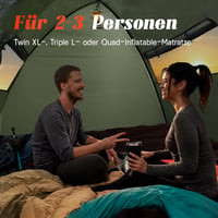 Purebox 2-3 személyes ultralight sátor, vízálló és szélálló kempingezéshez, trekking túrákhoz - Army Green, L 3