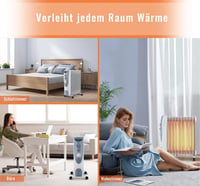 PureMate 2500 W olajradiátor 11 bordával szürke elektromos fűtőradiátor beépített időzítővel 3 fokozat termosztáttal biztonsági burkolattal 10