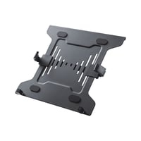 Suport laptop PureMounts pentru braț de monitor de birou VESA 75x75 / 100x100, capacitate portantă max. 9 kg, tavă fixare notebook cu suprafață de 300x225 mm 1