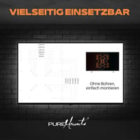 Univerzálny VESA adaptér na TV PureMounts PM-Adapt-A, VESA od 50x50 do 200x200, max. 30 kg, čierny, oceľová montážna doska 4
