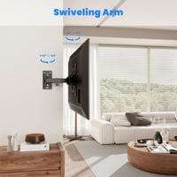 Nástenný držiak na TV PureMounts PM-FM13-200, sklopný a otočný, max. VESA 200x200 mm, 23-43", max. 30 kg – čierny 3