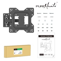 Nástenný držiak na TV PureMounts PM-FM13-200, sklopný a otočný, max. VESA 200x200 mm, 23-43", max. 30 kg – čierny 7
